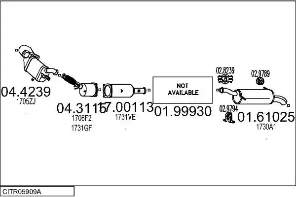 MTS CITR05909A019750