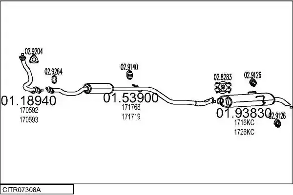MTS CITR07308A129851