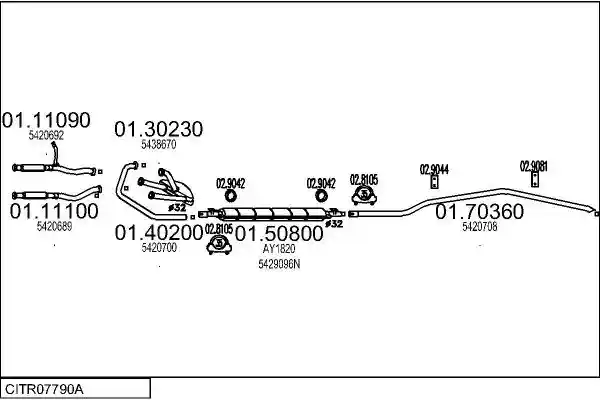 MTS CITR07790A006505