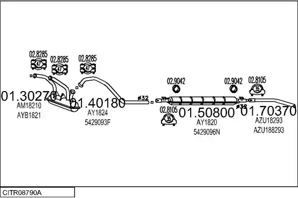 MTS CITR08790A002135