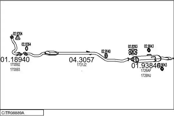 MTS CITR08889A028731