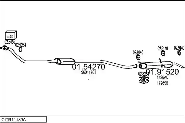 MTS CITR11189A004030