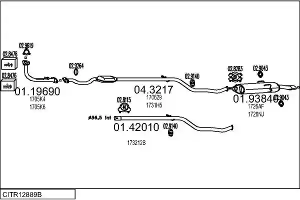 MTS CITR12889B005548