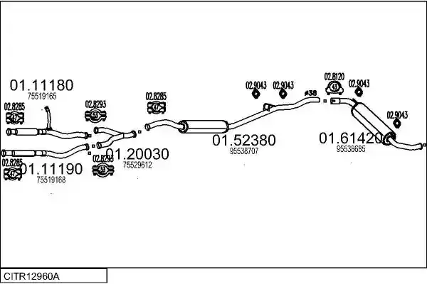 MTS CITR12960A008295