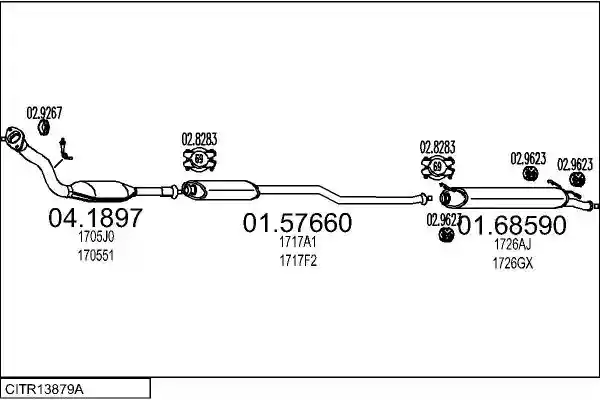 MTS CITR13879A009096