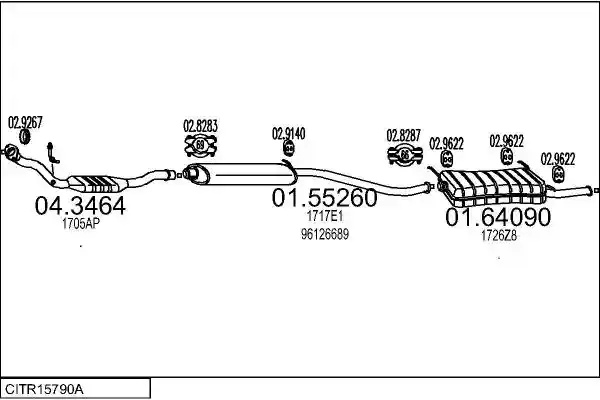 MTS CITR15790A011497
