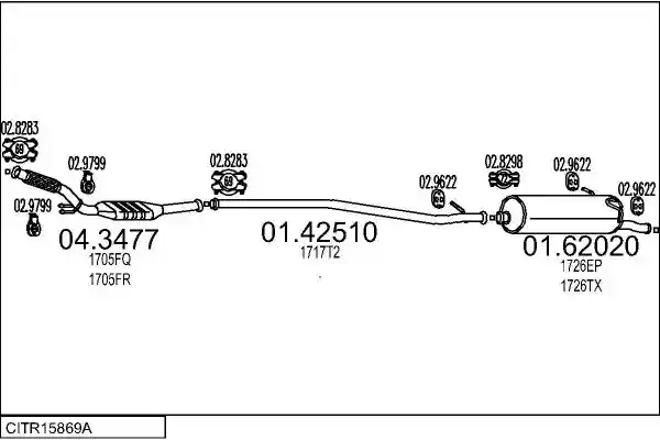 MTS CITR15869A011873