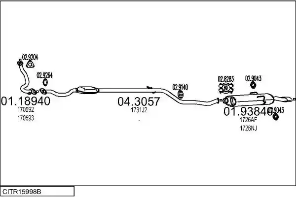 MTS CITR15998B129574