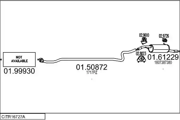 MTS CITR16727A012292