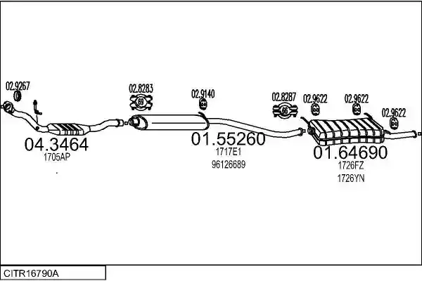 MTS CITR16790A011497