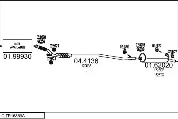 MTS CITR16869A011873