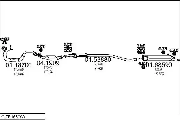 MTS CITR16879A016559