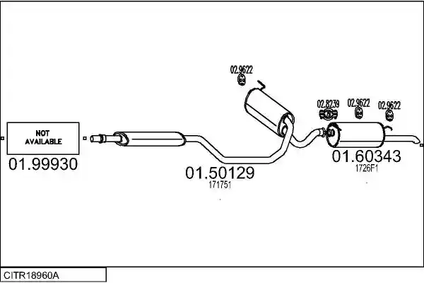 MTS CITR18960A009053