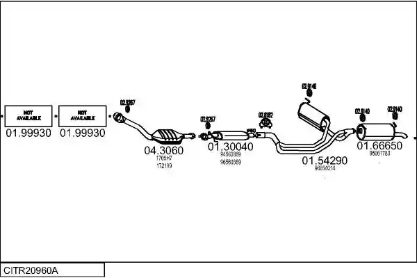 MTS CITR20960A009052