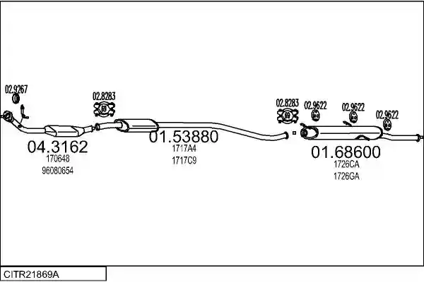 MTS CITR21869A008917
