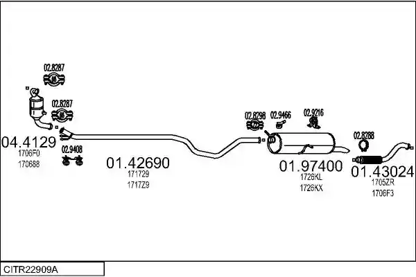 MTS CITR22909A018337