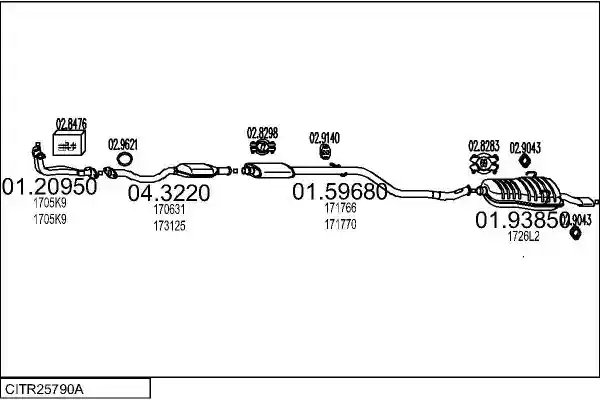 MTS CITR25790A005552