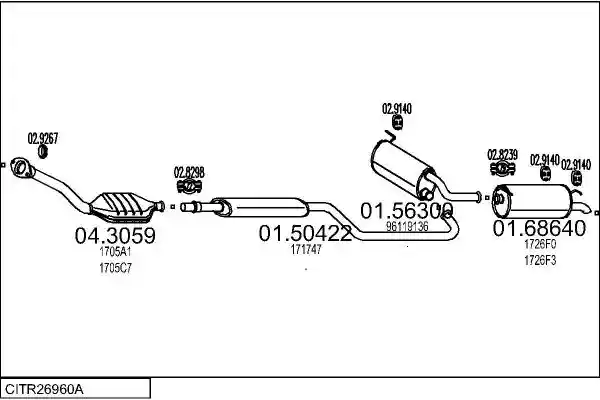 MTS CITR26960A004038