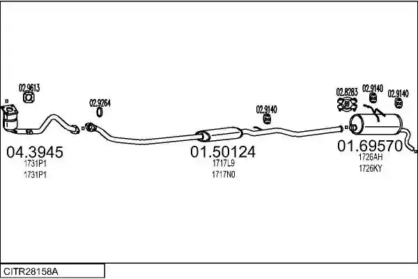 MTS CITR28158A005722