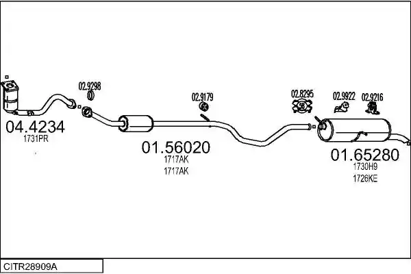 MTS CITR28909A018333