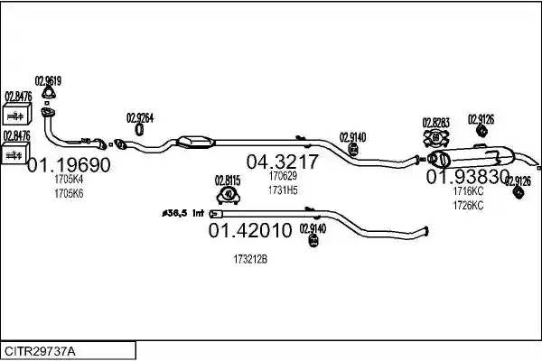 MTS CITR29737A021089