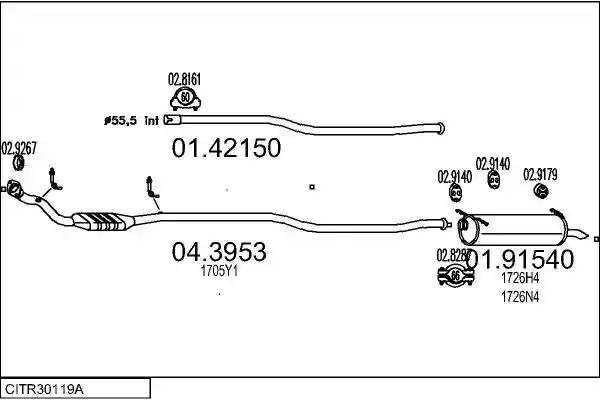 MTS CITR30119A005141