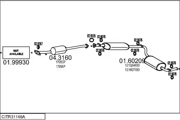 MTS CITR31148A008953