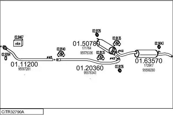 MTS CITR32790A014132
