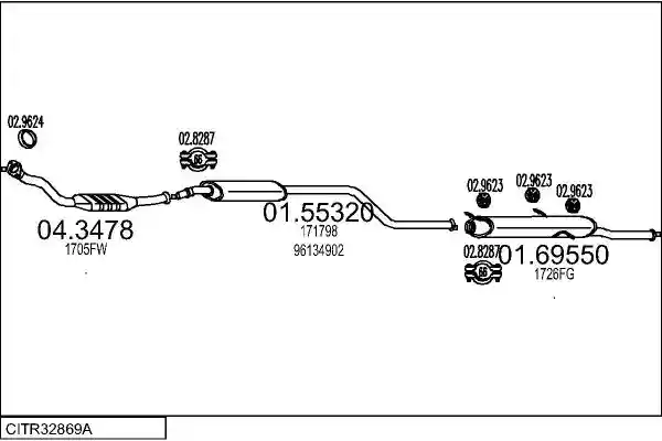 MTS CITR32869A013183