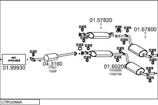 MTS CITR32960A014401
