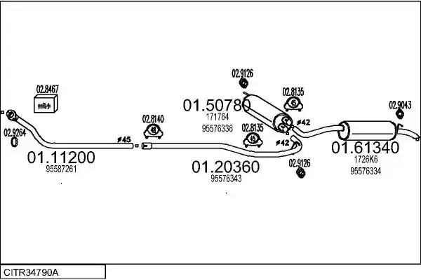 MTS CITR34790A002184