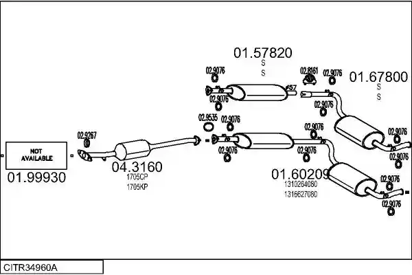 MTS CITR34960A004036