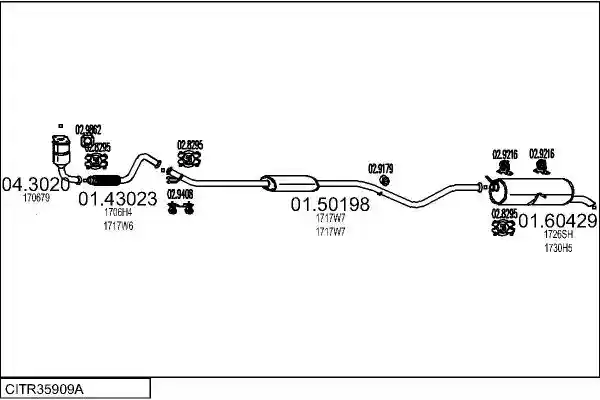 MTS CITR35909A018332