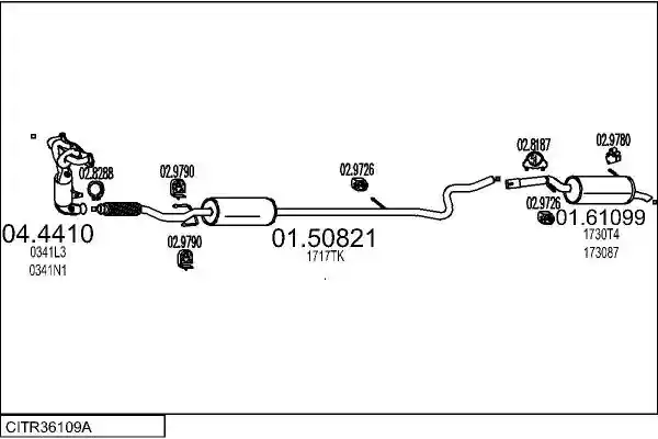 MTS CITR36109A028199
