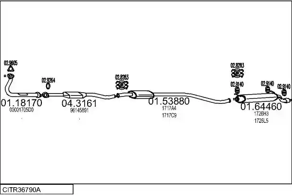 MTS CITR36790A013808