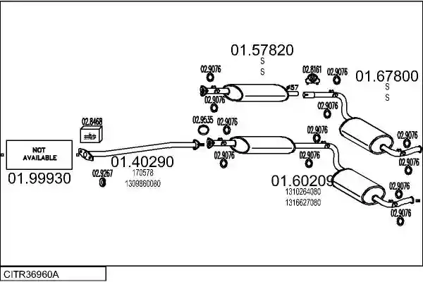 MTS CITR36960A011040