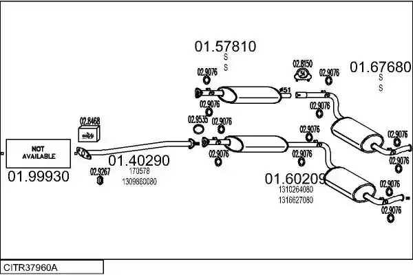 MTS CITR37960A011039