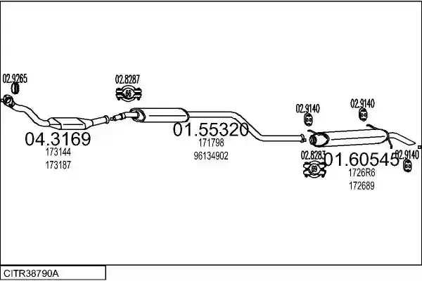 MTS CITR38790A002259
