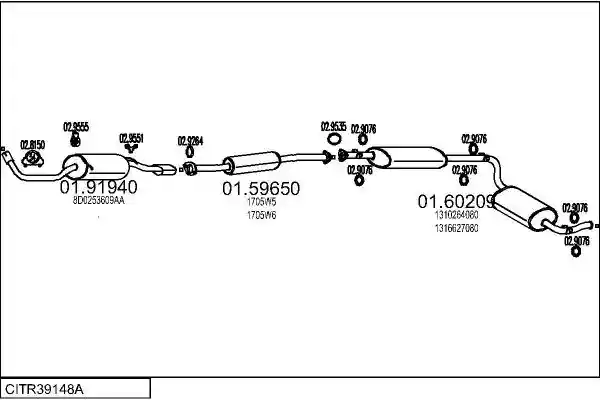 MTS CITR39148A013188