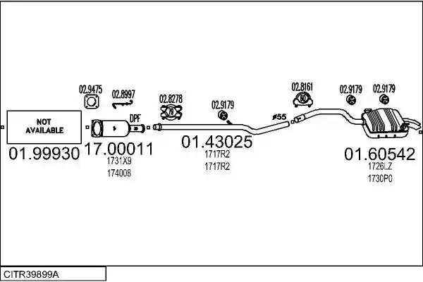 MTS CITR39899A016730