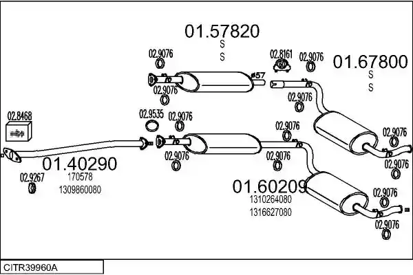 MTS CITR39960A014206