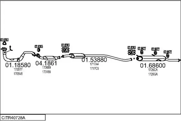 MTS CITR40728A059866