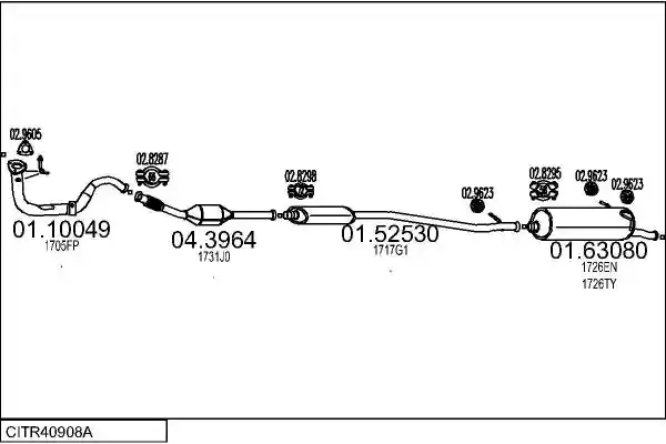 MTS CITR40908A019766