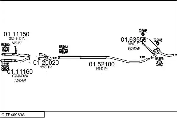 MTS CITR40960A002166