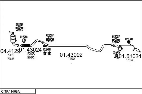 MTS CITR41468A019749