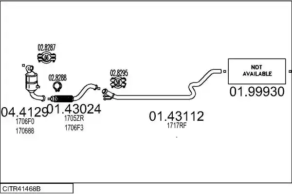 MTS CITR41468B019749