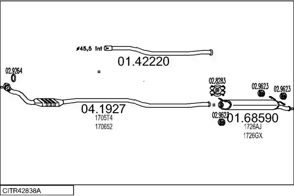 MTS CITR42838A008957