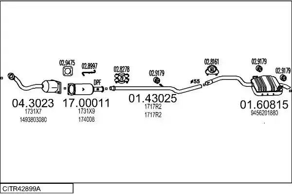 MTS CITR42899A016729