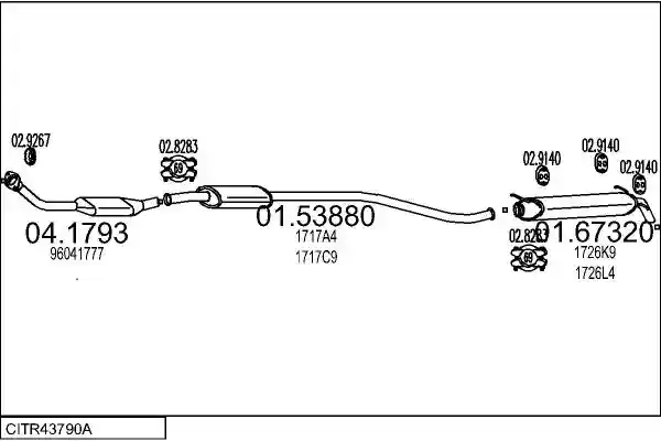 MTS CITR43790A002261