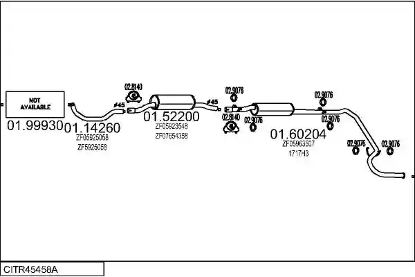 MTS CITR45458A020326